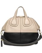 Givenchy Medium Nightingale Two Tone Leather Bag - Lyst