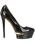 Le Silla 150mm Patent Leather Pumps - Lyst