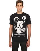 Philipp Plein Terrorist Monkey Cotton Jersey T-shirt - Lyst