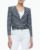Rachel Zoe Brando Cropped Belted Jacket - Lyst