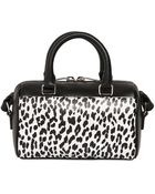 Saint Laurent Leopard Printed Leather Toy Duffle Bag - Lyst