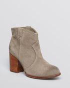 Splendid High Heel Booties - Lyst