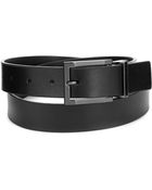 Calvin Klein Leather Belt - Lyst