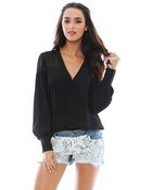 Elizabeth And James Reese Blouse - Lyst