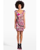 Emilio Pucci Capri Print Stretch Cotton Dress - Lyst