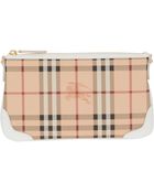 Burberry London Haymarket Check Crossbody Bag - Lyst