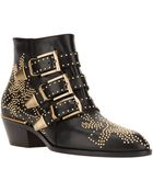 Chloé Susanna Ankle Boot - Lyst