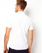Diesel Shirt Short Sleeve Military Stombol - Lyst