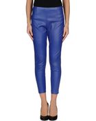 Hotel Particulier Leather Trousers - Lyst
