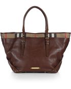 Burberry Salisbury Medium Mixedmedia Tote - Lyst