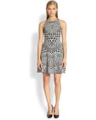McQ by Alexander McQueen Houndstooth-print Dress - Lyst