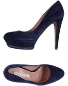 Pura Lopez Platform Pumps - Lyst