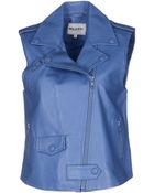 American Retro Leather Outerwear - Lyst