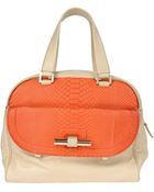Jimmy Choo Large Leather Bag - Lyst
