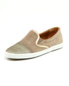 Jimmy Choo Demi Degradesuede Skater Slipon - Lyst