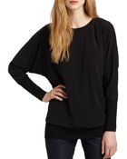 Lafayette 148 New York Jersey Dolman Top - Lyst