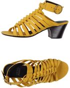 Michel Perry High-Heeled Sandals - Lyst