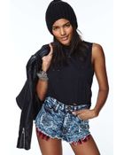 Nasty Gal Tool Time Cutoff Shorts - Lyst