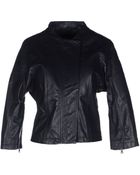 See By Chloé Leather Outerwear - Lyst