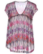 See By Chloé Sleeveless T-Shirt - Lyst