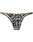 Vix Jaguarprint Bikini Briefs - Lyst