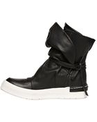 Cinzia Araia 60Mm Leather High Top Sneakers - Lyst