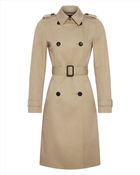 Jaeger Cotton Classic Trench Coat - Lyst