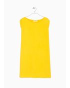 Mango Minimal Dress - Lyst