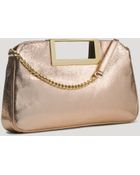 MICHAEL Michael Kors Clutch Berkley Large Metallic - Lyst