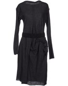 Lanvin Knee-Length Dress - Lyst