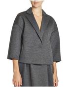Lisa Perry Inverted Pleat Jacket - Lyst