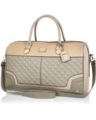 River Island Grey Quilted Weekend Bag - Lyst