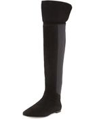 Tory Burch Kevin Suede Over-The-Knee Boot - Lyst