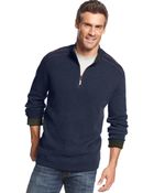Tommy Bahama New Flip Side Pro Reversible Half-Zip Sweater - Lyst