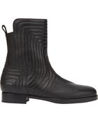 Pierre Hardy Quilted Moto Ankle Boots - Lyst