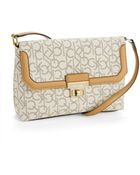Calvin Klein Brand Logo Crossbody Bag - Lyst