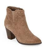 Dolce Vita Cactus Suede Ankle Boots - Lyst