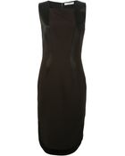 Givenchy Sleeveless Panelled Dress - Lyst