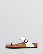 Birkenstock Thong Sandals Gizeh - Lyst