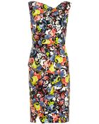 Erdem Mariko Floral-Print Dress - Lyst