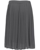 Stefanel Pleated Chiffon Skirt. - Lyst