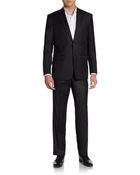 Lauren by Ralph Lauren Regular-Fit Wool Suit - Lyst