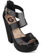 G by Guess Womens Sylbie Platform Sandals - Lyst