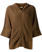 Maison Ullens Hooded Knit Jacket - Lyst