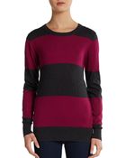 French Connection Sydney Colorblock-Stripe Pullover - Lyst