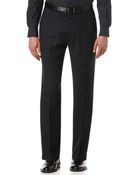 Perry Ellis Navy Houndstooth Pants - Lyst