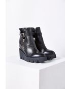 Ash Ricky Platform Wedge Boot - Lyst