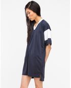 T By Alexander Wang Football Tee Dress - Lyst