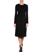 Jil Sander Jersey Sculpted Dress - Lyst