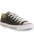 Converse All Star Leather Low-Top Trainers - For Men - Lyst